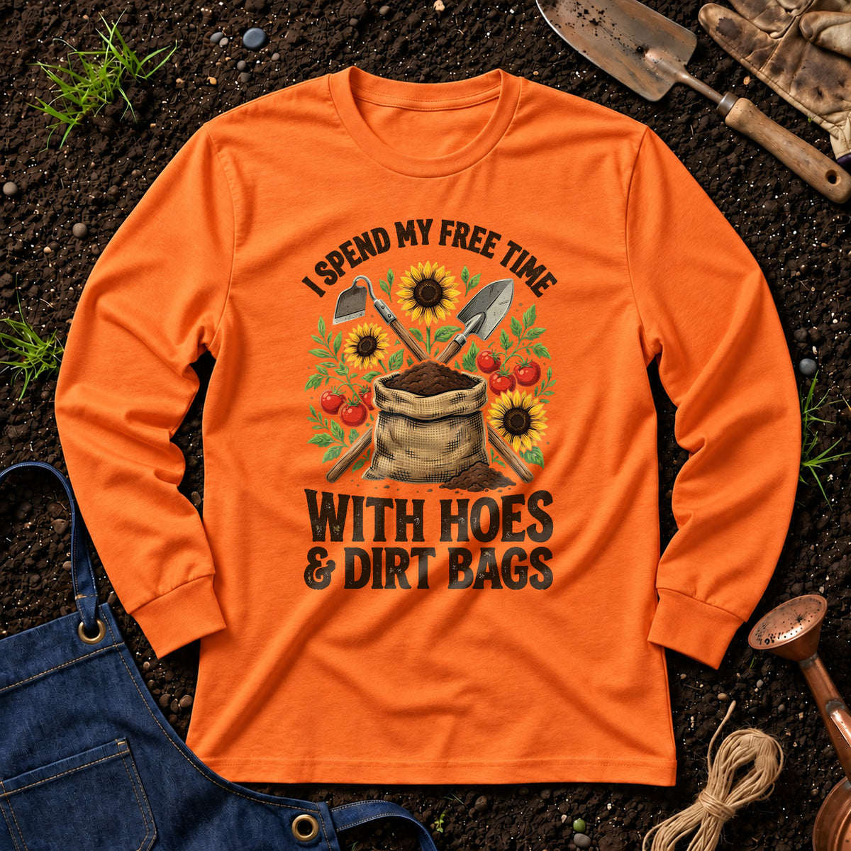 I Spend My Free Time With Hoes And Dirt Bags 02