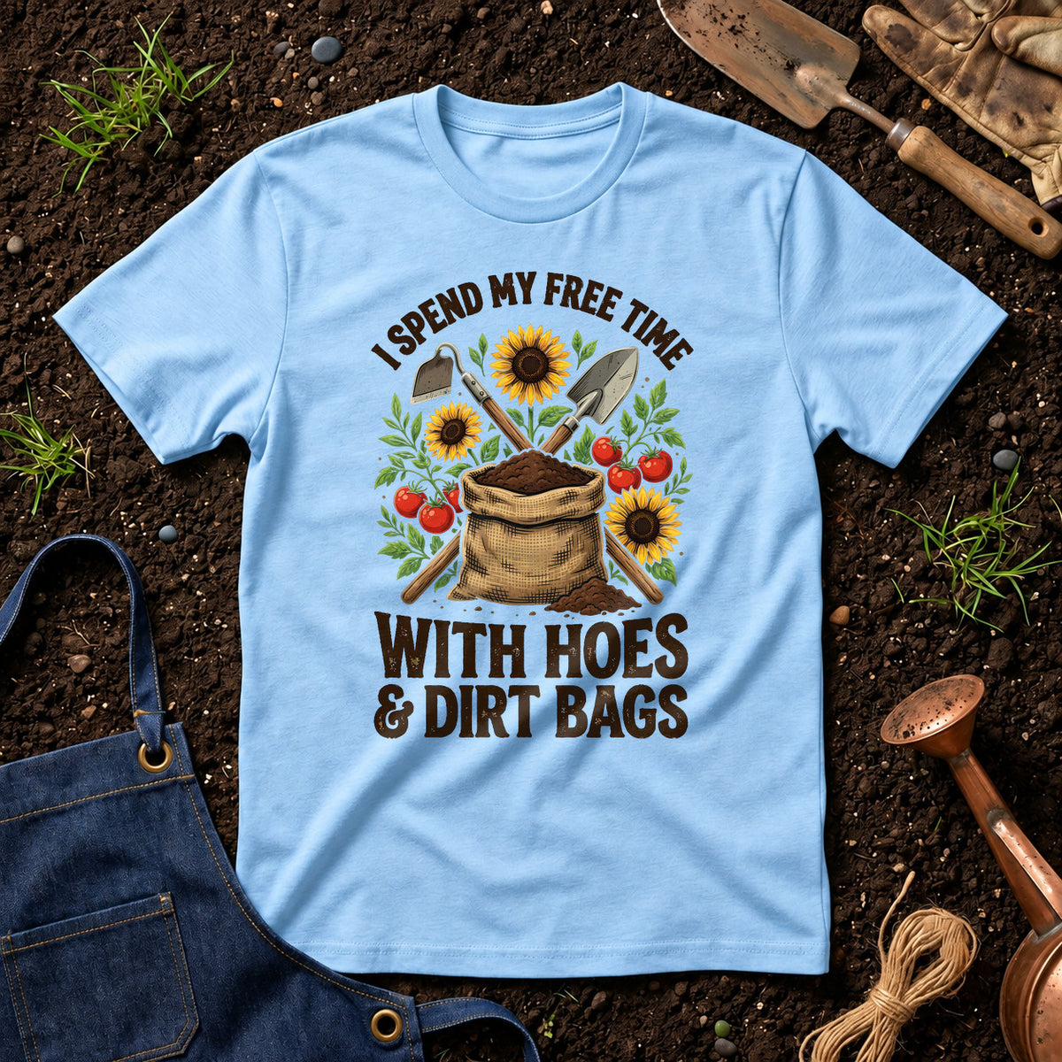 I Spend My Free Time With Hoes And Dirt Bags 02
