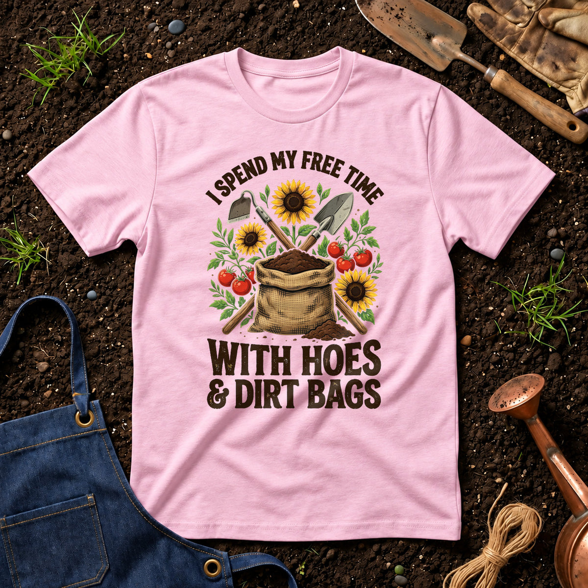 I Spend My Free Time With Hoes And Dirt Bags 02
