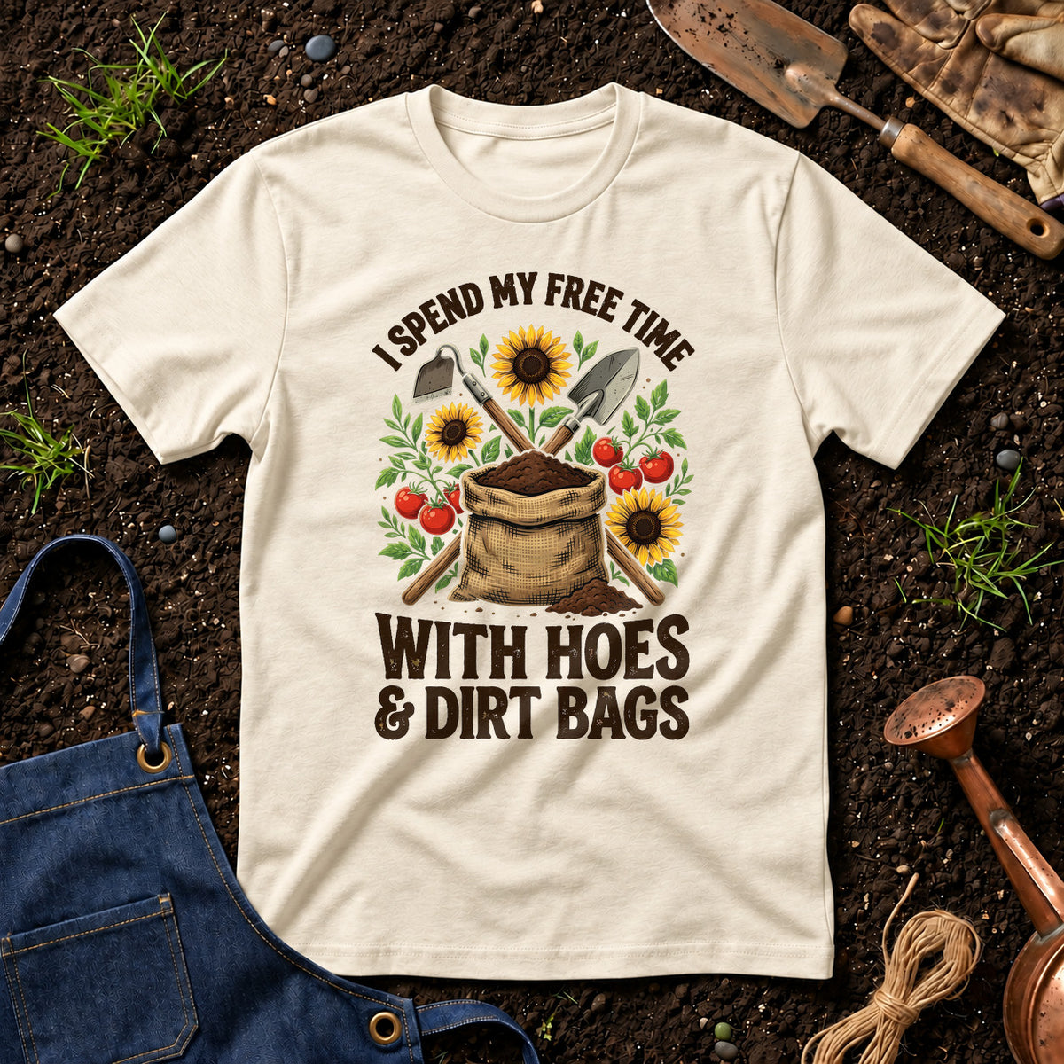 I Spend My Free Time With Hoes And Dirt Bags 02