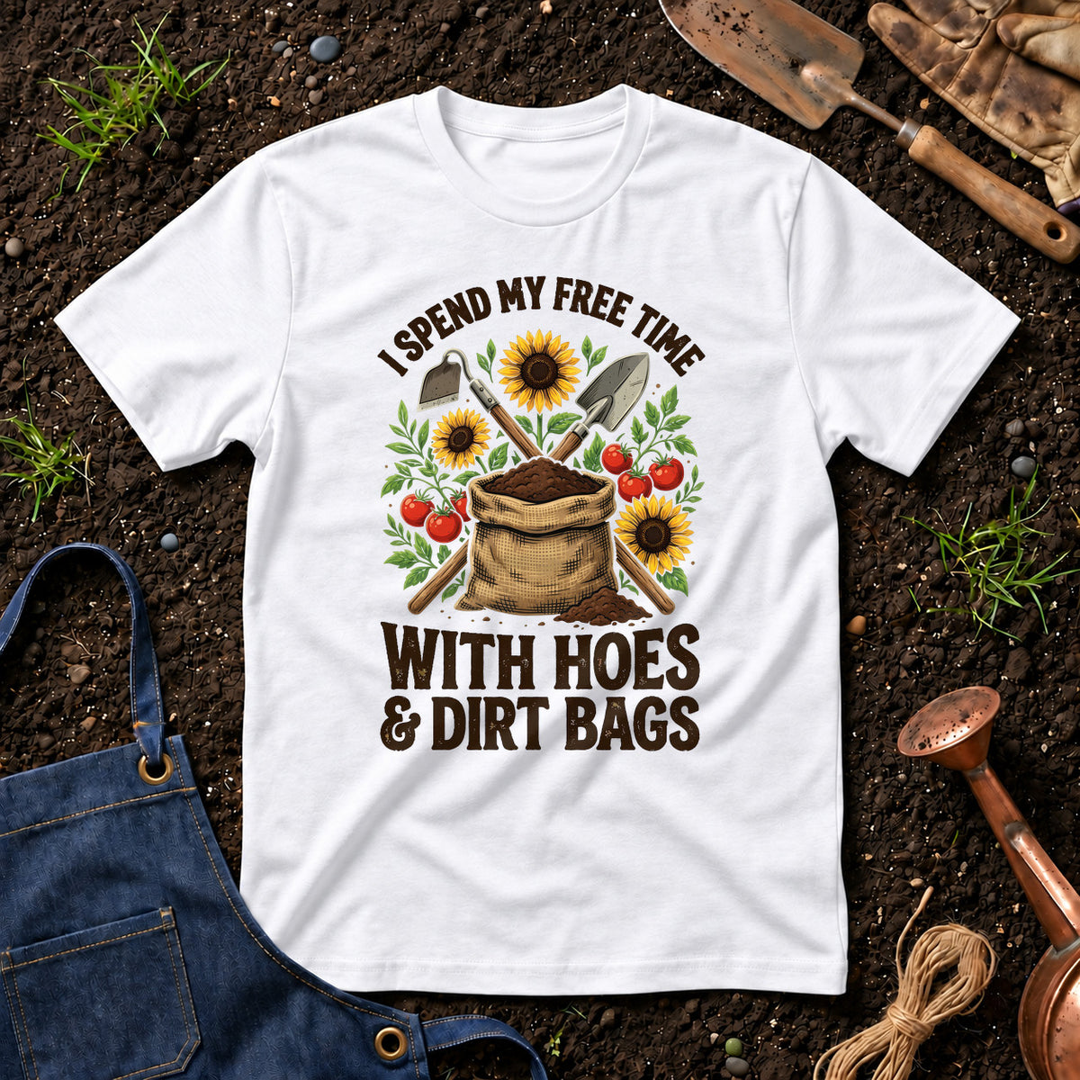 I Spend My Free Time With Hoes And Dirt Bags 02
