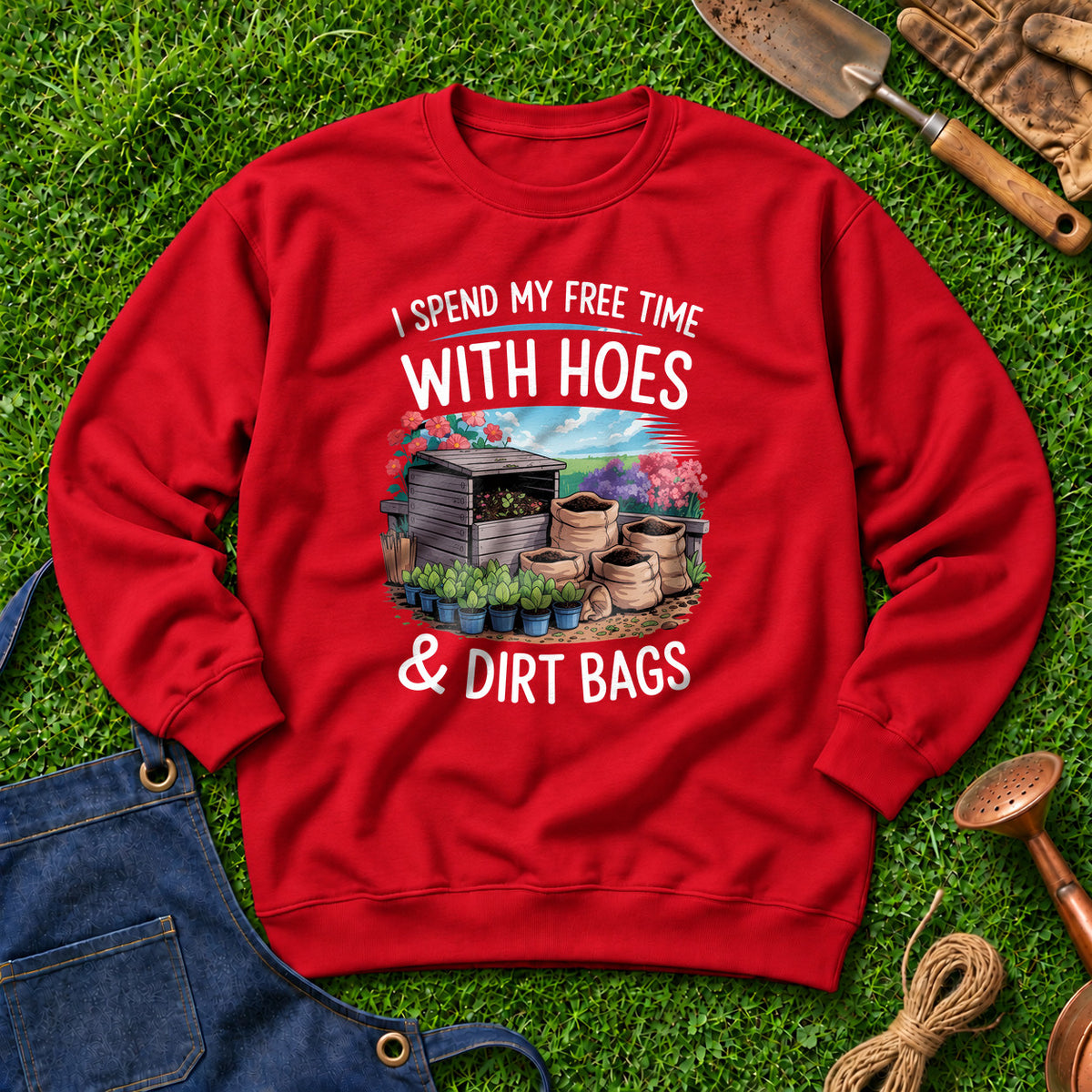 I Spend My Free Time With Hoes And Dirt Bags 03