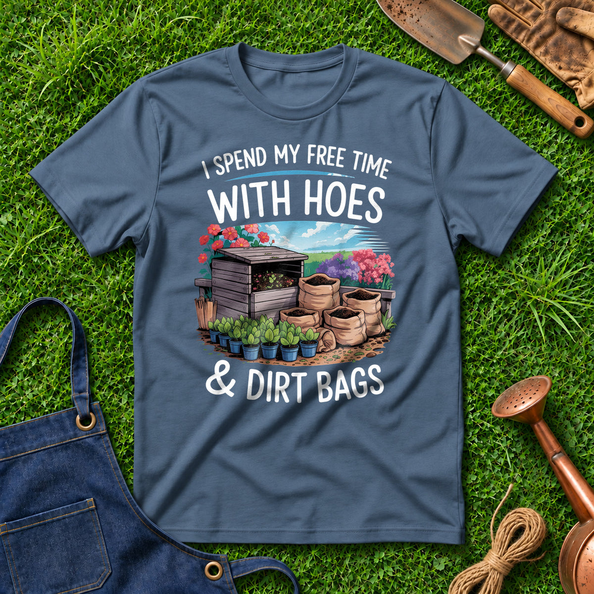 I Spend My Free Time With Hoes And Dirt Bags 03
