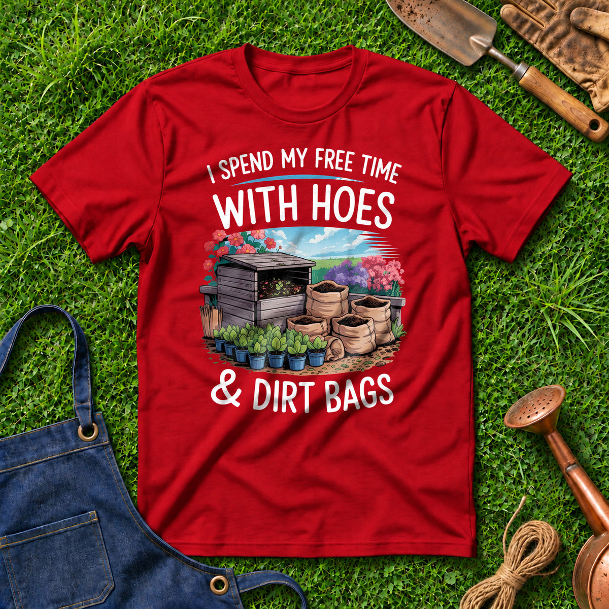I Spend My Free Time With Hoes And Dirt Bags 03