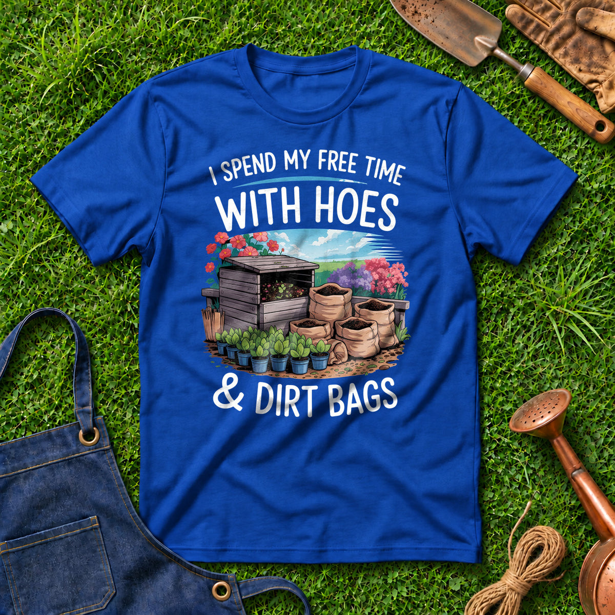 I Spend My Free Time With Hoes And Dirt Bags 03