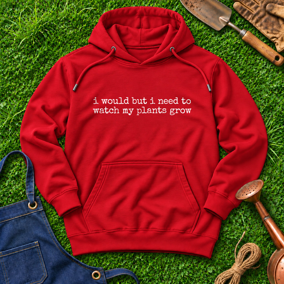 I Would But I Need To Watch My Plants Grow 01