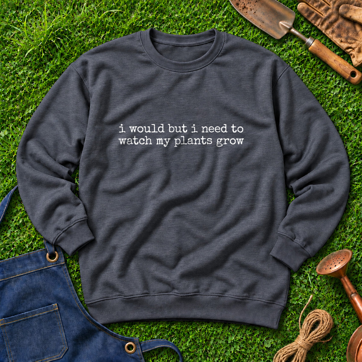 I Would But I Need To Watch My Plants Grow 01