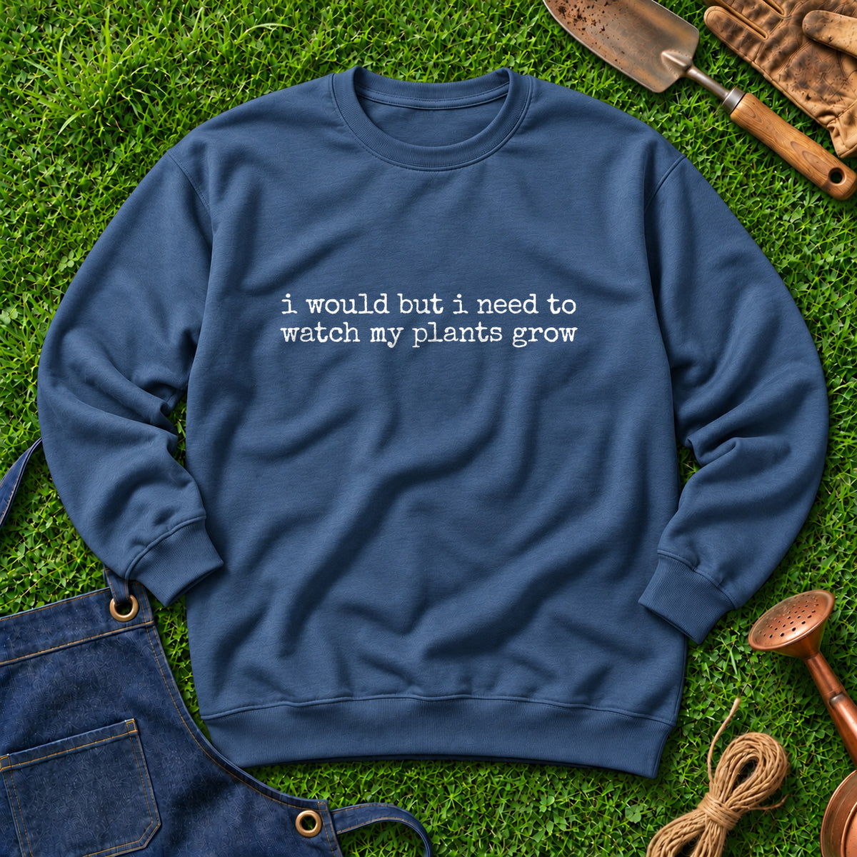 I Would But I Need To Watch My Plants Grow 01