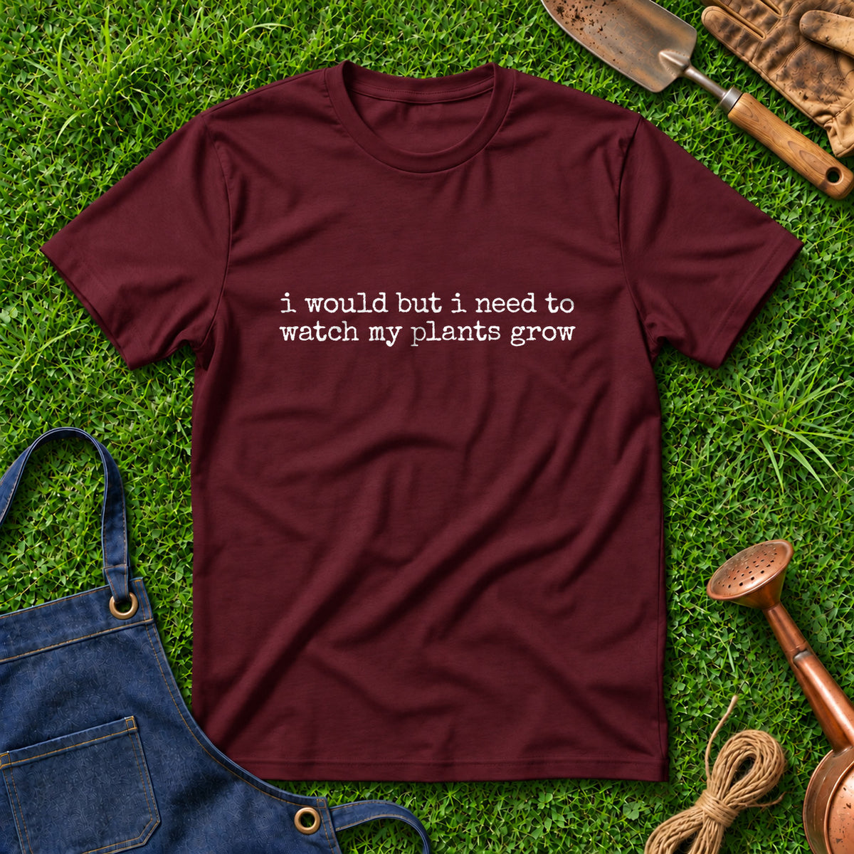 I Would But I Need To Watch My Plants Grow 01