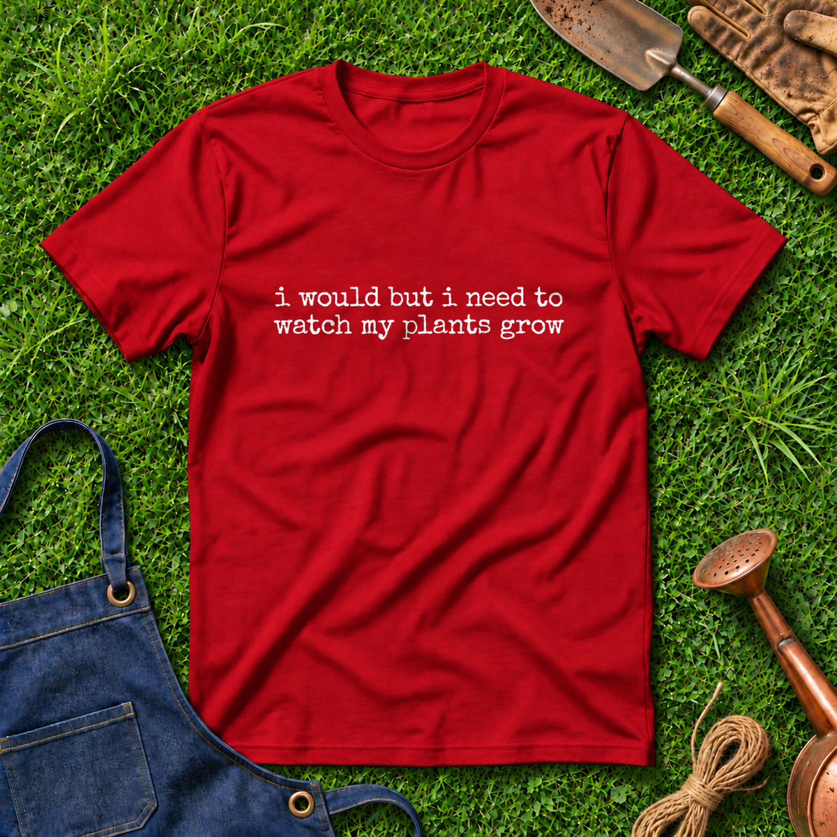I Would But I Need To Watch My Plants Grow 01