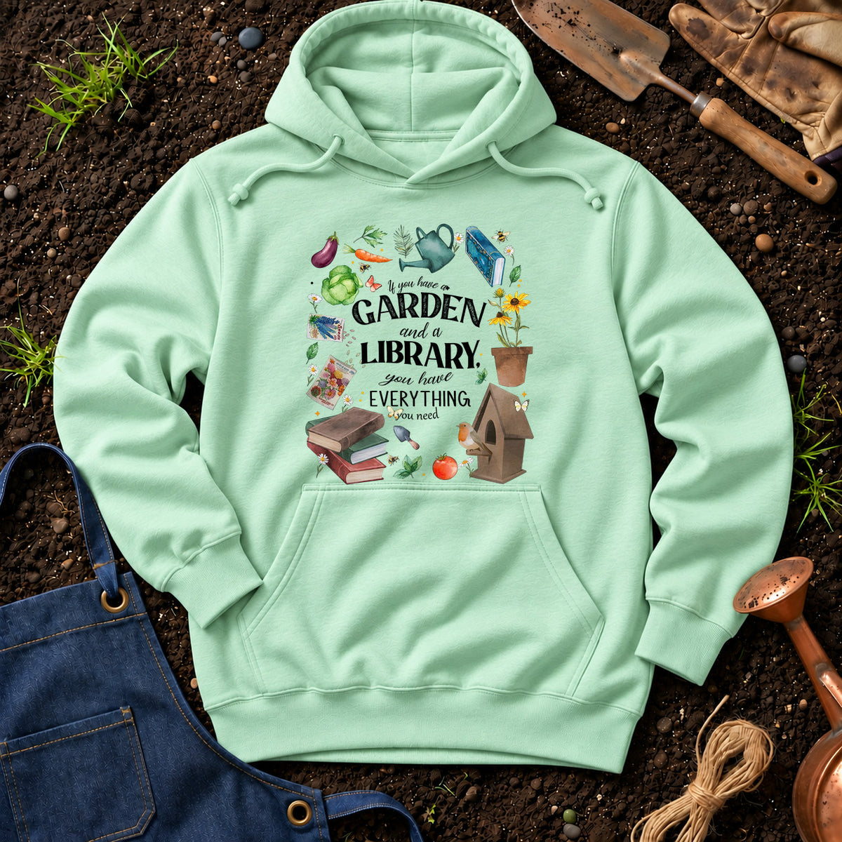 If You Have A Garden And A Library, You Have Everything You Need 01