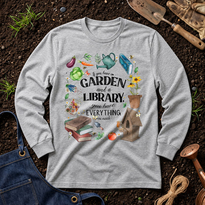 If You Have A Garden And A Library, You Have Everything You Need 01