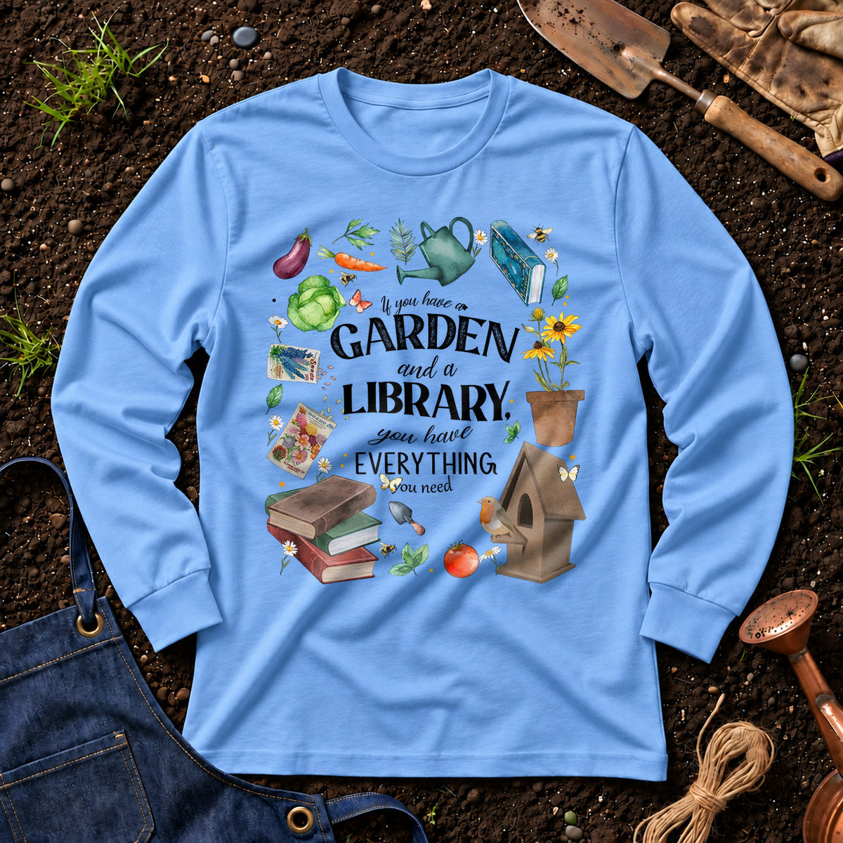 If You Have A Garden And A Library, You Have Everything You Need 01