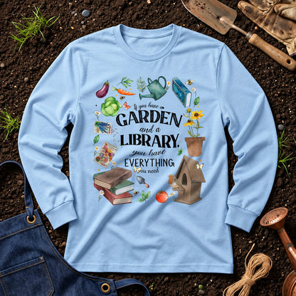 If You Have A Garden And A Library, You Have Everything You Need 01