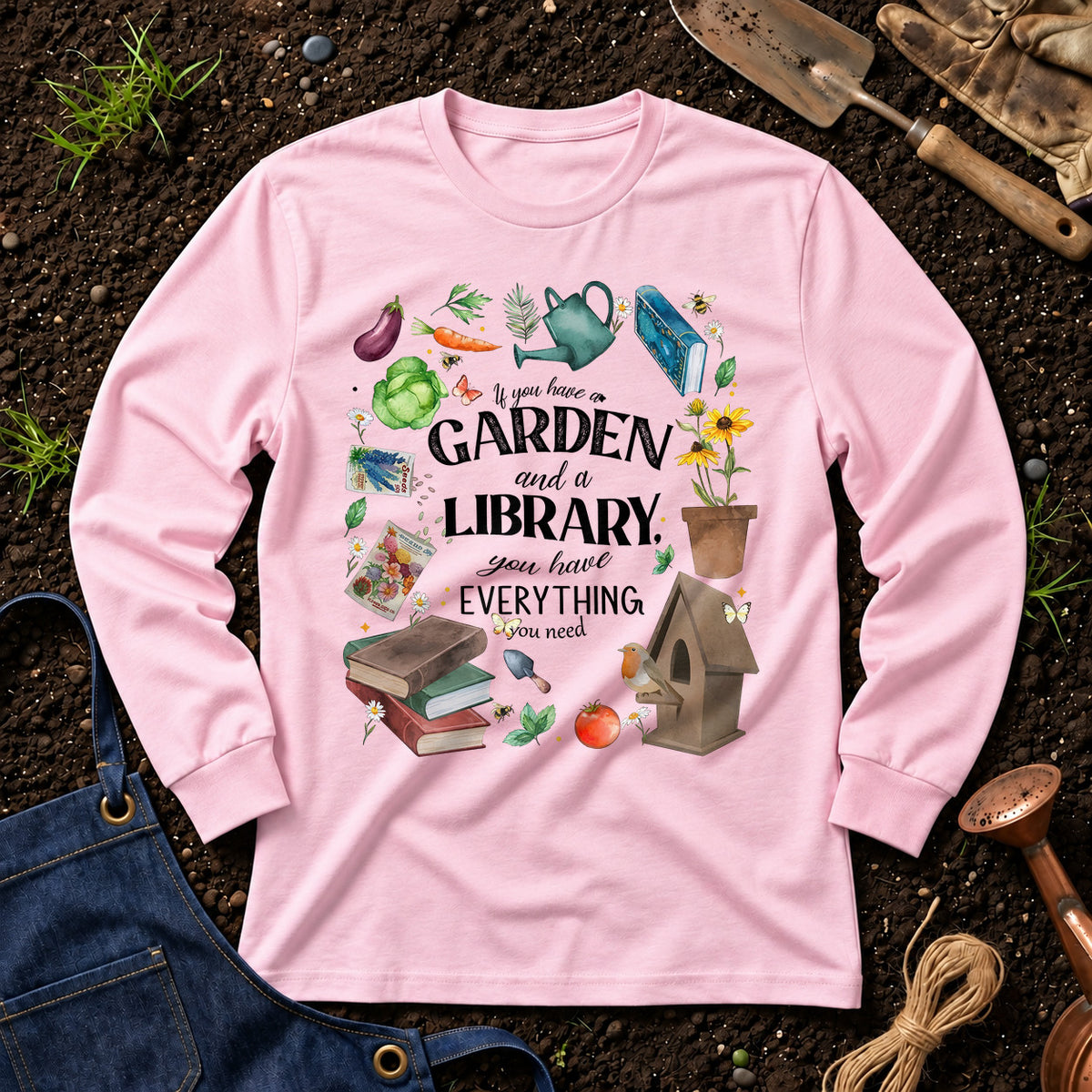 If You Have A Garden And A Library, You Have Everything You Need 01
