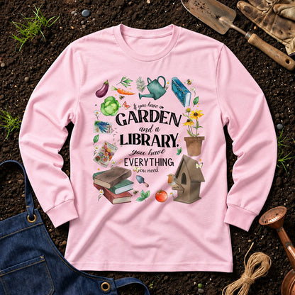 If You Have A Garden And A Library, You Have Everything You Need 01