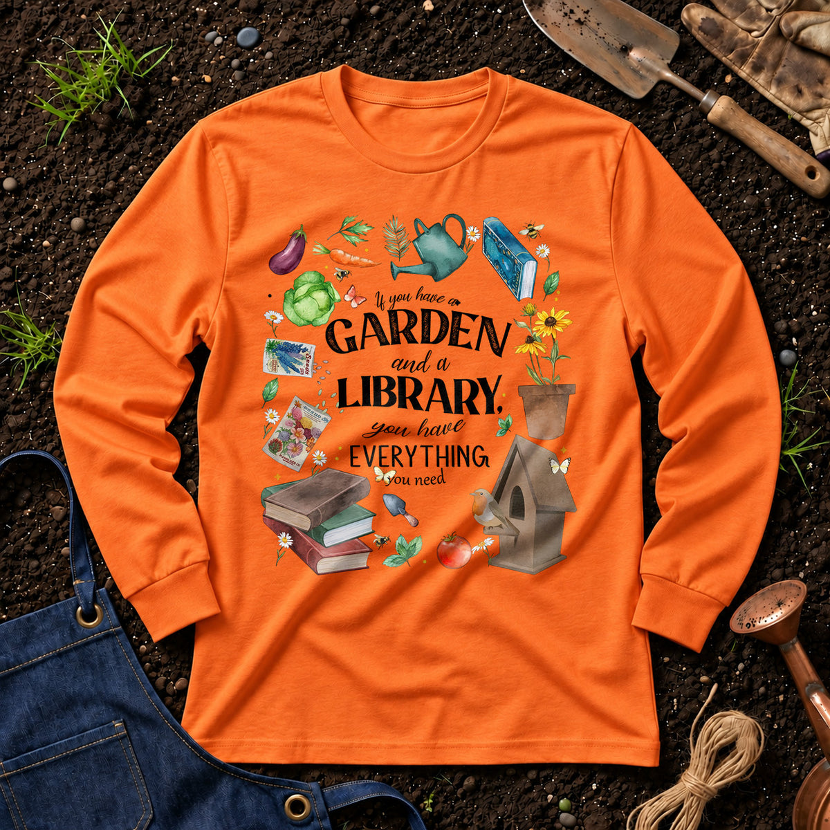 If You Have A Garden And A Library, You Have Everything You Need 01