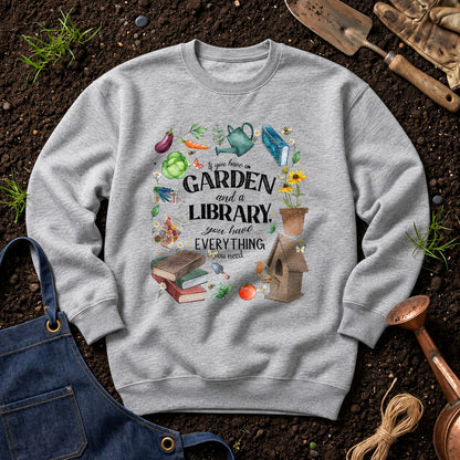 If You Have A Garden And A Library, You Have Everything You Need 01