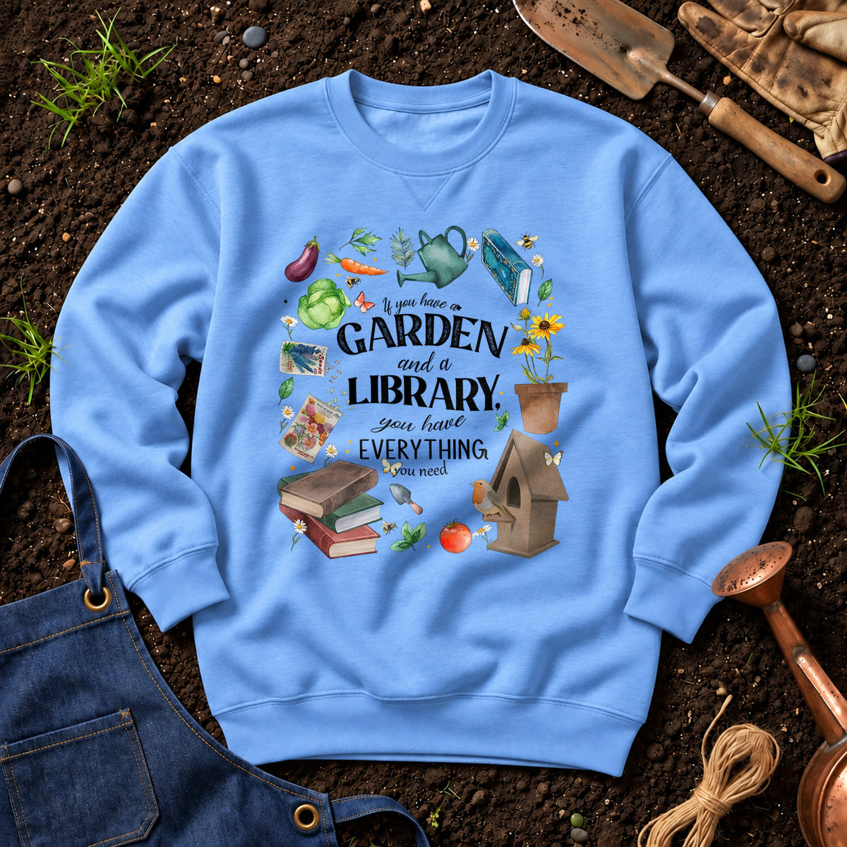 If You Have A Garden And A Library, You Have Everything You Need 01