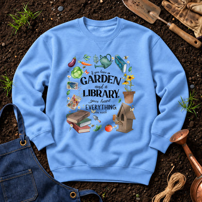 If You Have A Garden And A Library, You Have Everything You Need 01