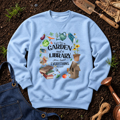 If You Have A Garden And A Library, You Have Everything You Need 01