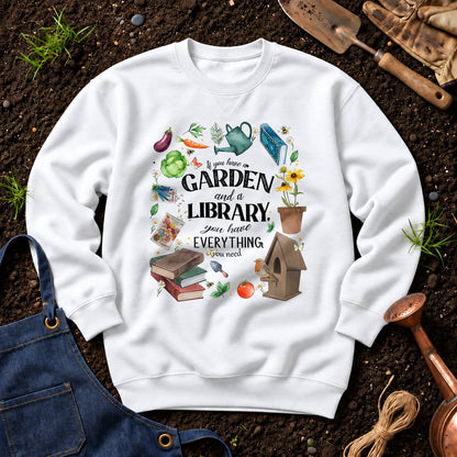 If You Have A Garden And A Library, You Have Everything You Need 01