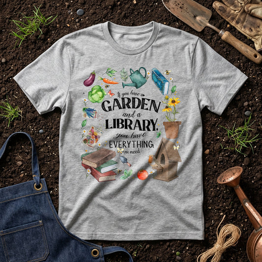 If You Have A Garden And A Library, You Have Everything You Need 01
