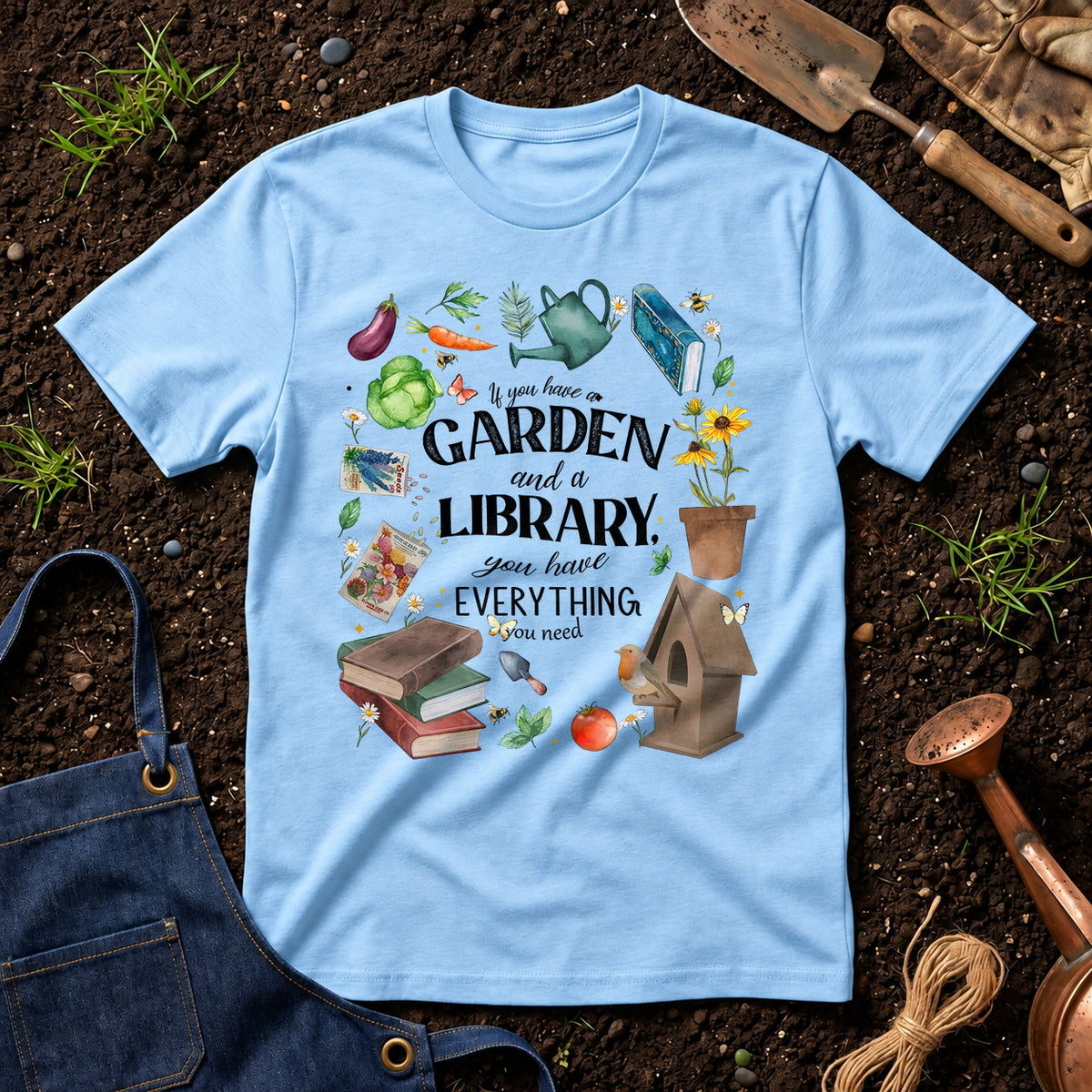 If You Have A Garden And A Library, You Have Everything You Need 01