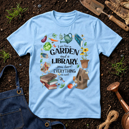If You Have A Garden And A Library, You Have Everything You Need 01