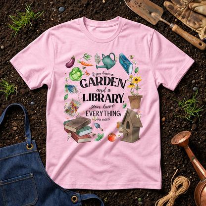 If You Have A Garden And A Library, You Have Everything You Need 01