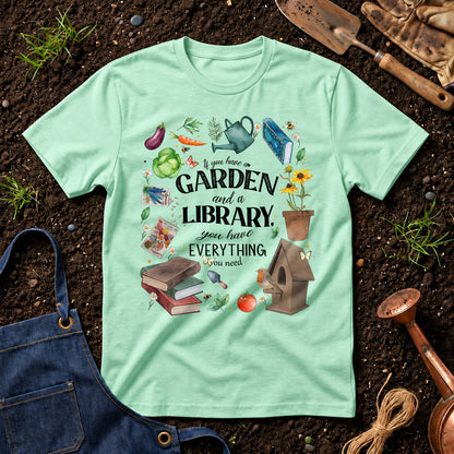 If You Have A Garden And A Library, You Have Everything You Need 01