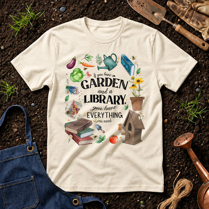 If You Have A Garden And A Library, You Have Everything You Need 01