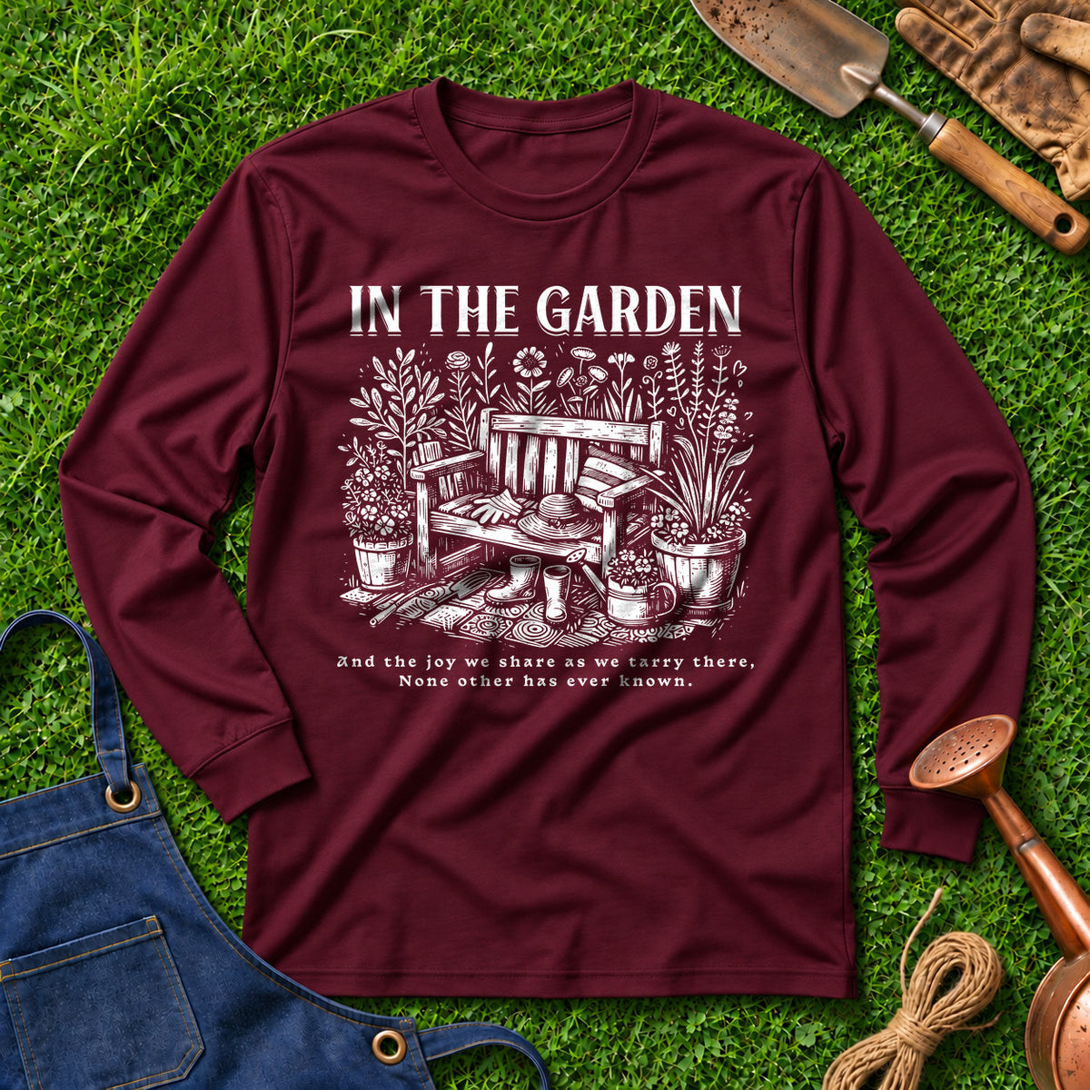 In The Garden And The Joy We Share As We Tarry There 01