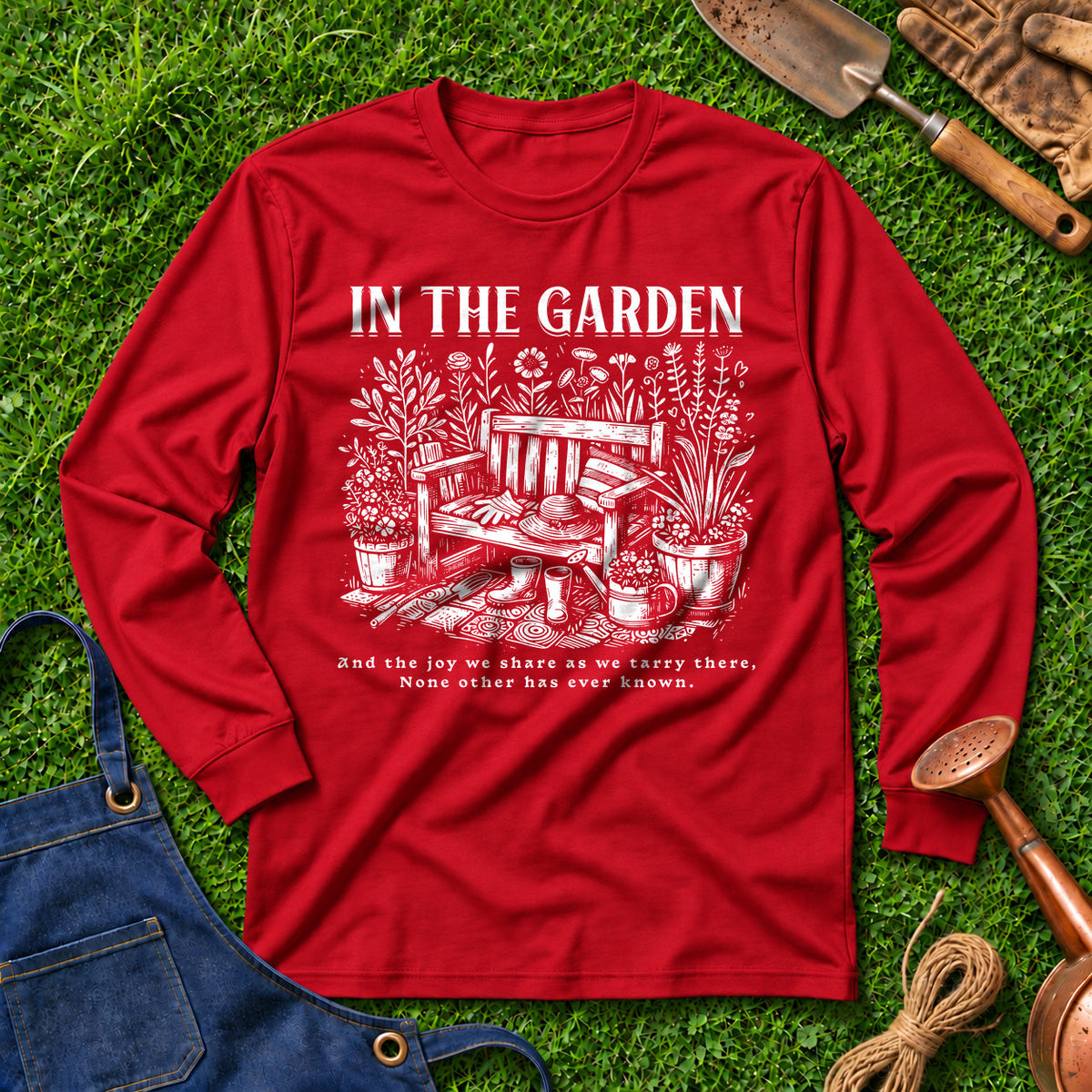 In The Garden And The Joy We Share As We Tarry There 01