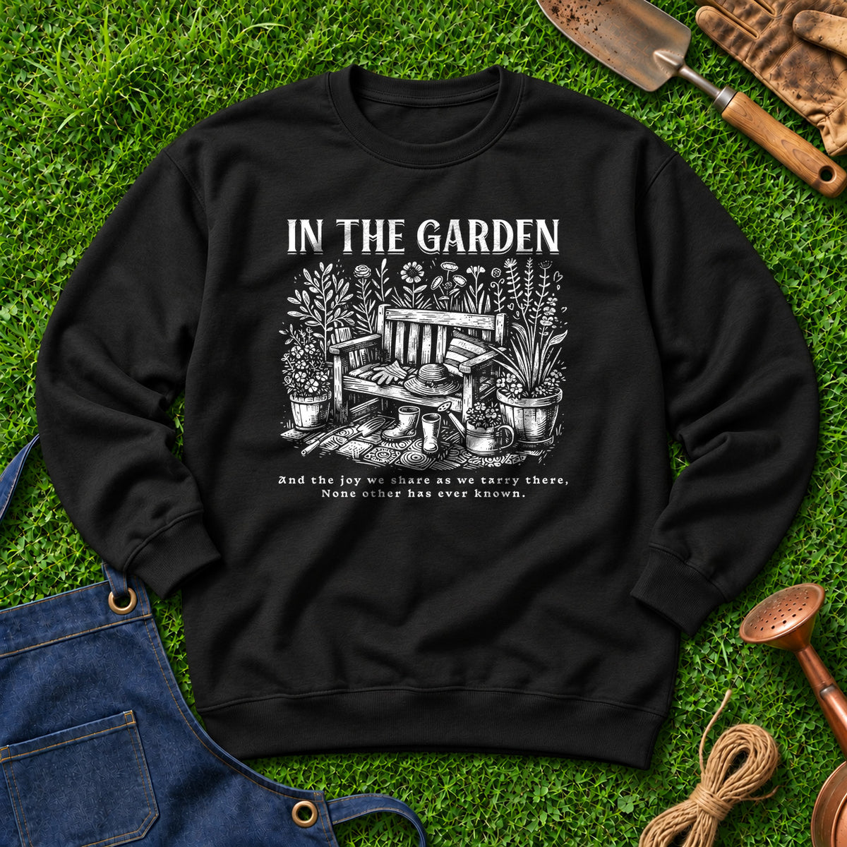 In The Garden And The Joy We Share As We Tarry There 01