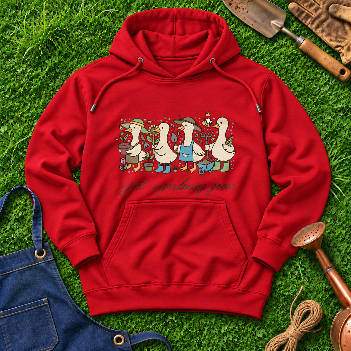 Just A Gardening Goose 01