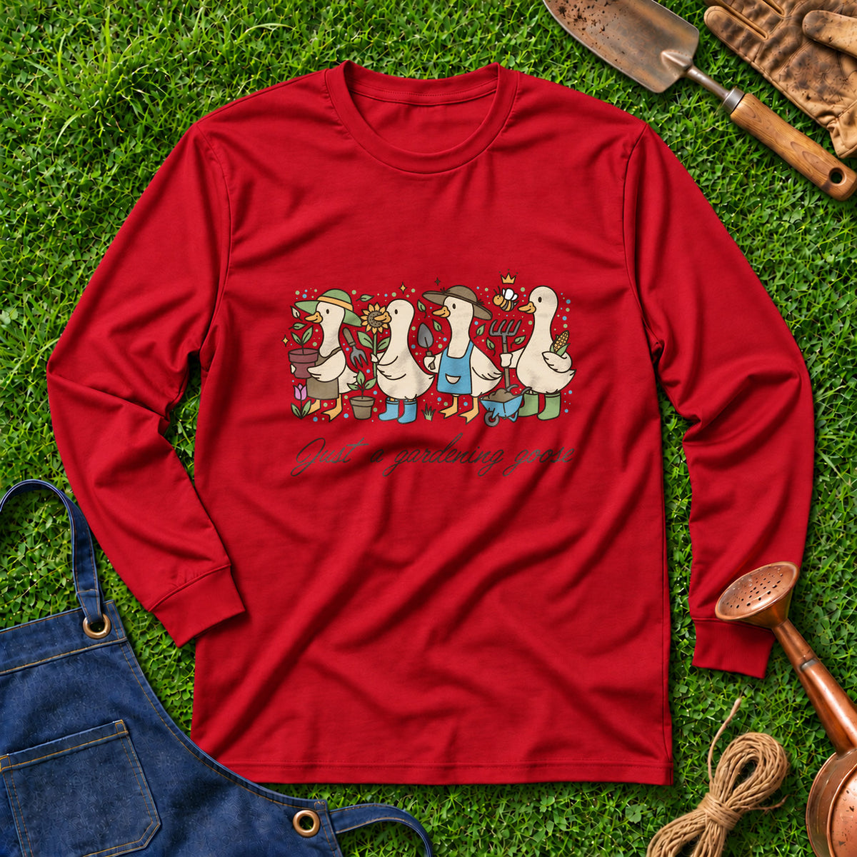 Just A Gardening Goose 01