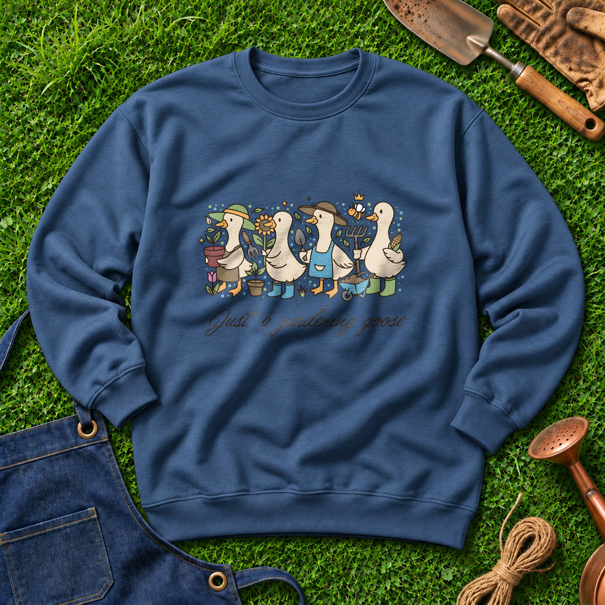 Just A Gardening Goose 01