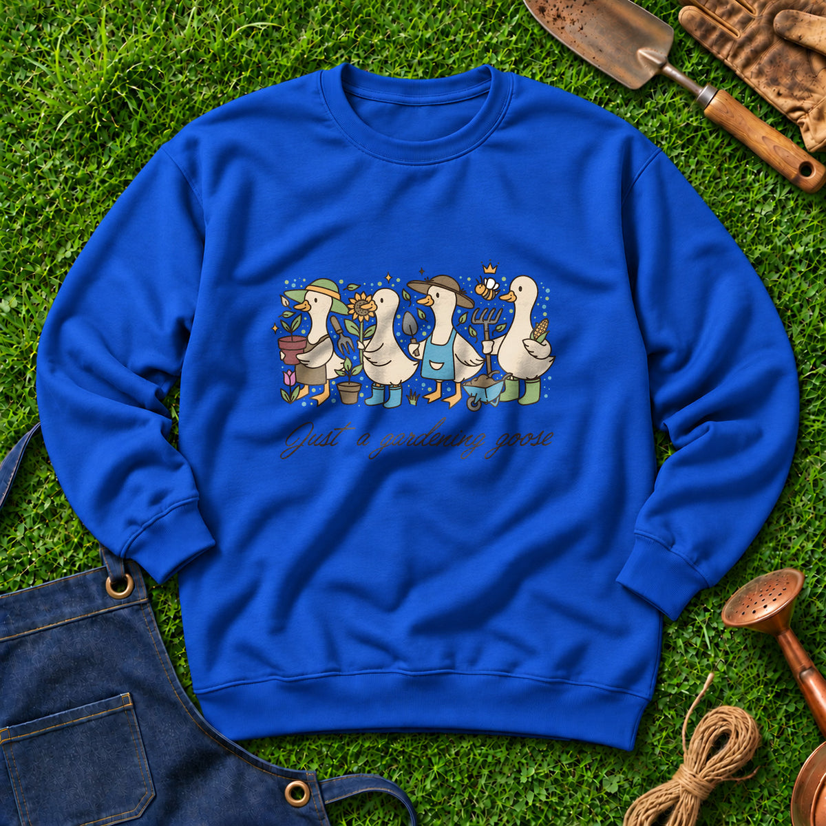 Just A Gardening Goose 01