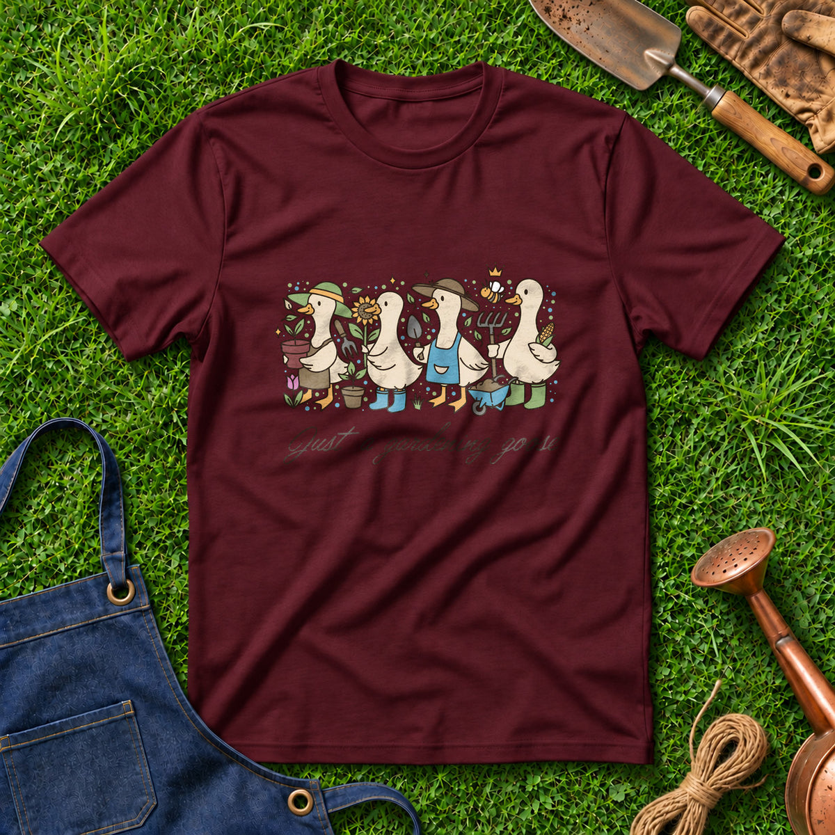 Just A Gardening Goose 01