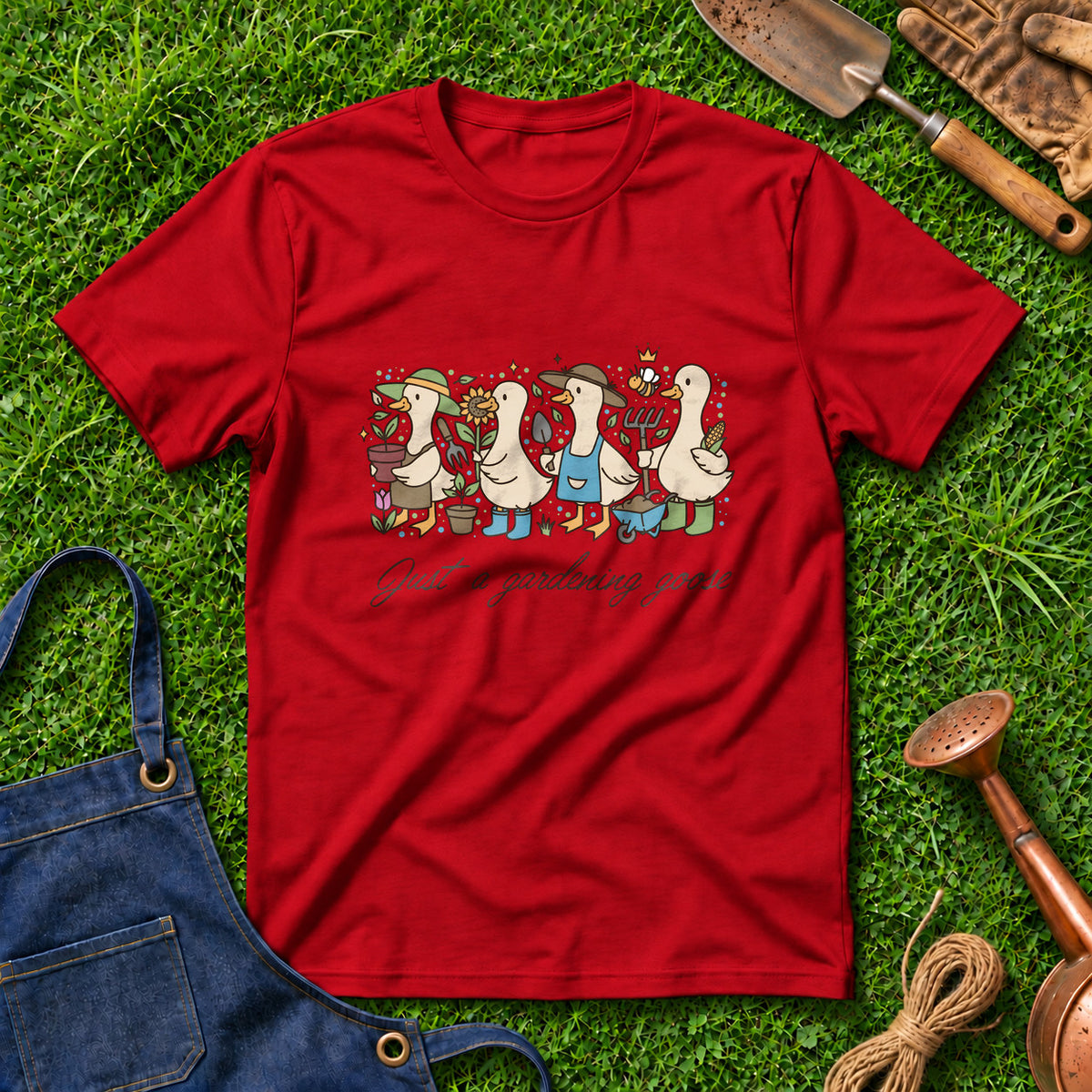 Just A Gardening Goose 01