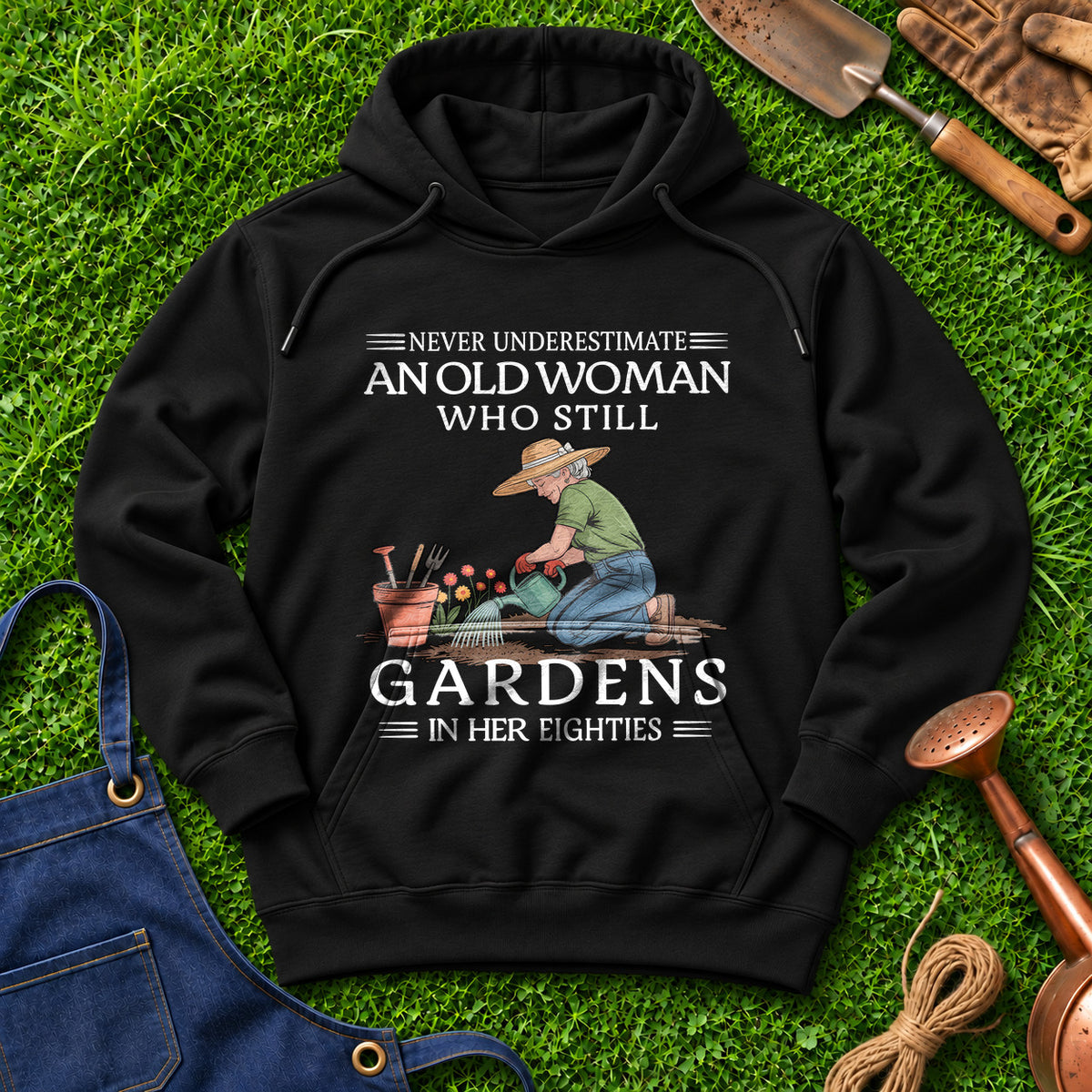 Never Underestimate An Old Woman Who Still Gardens In Her Eighties 01