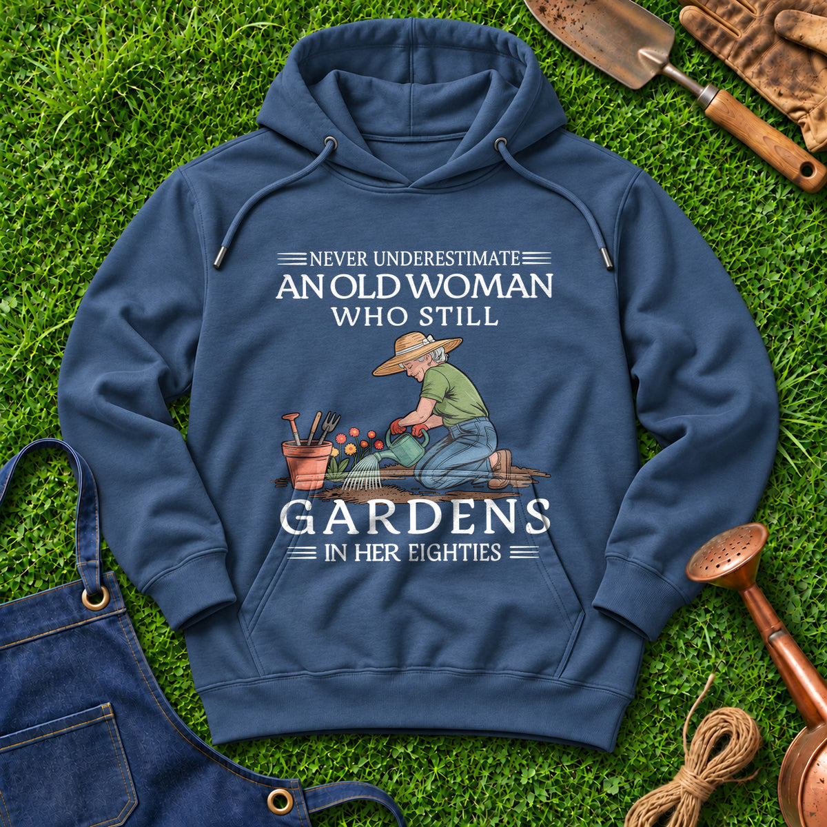 Never Underestimate An Old Woman Who Still Gardens In Her Eighties 01