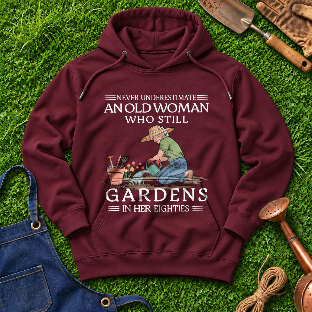 Never Underestimate An Old Woman Who Still Gardens In Her Eighties 01