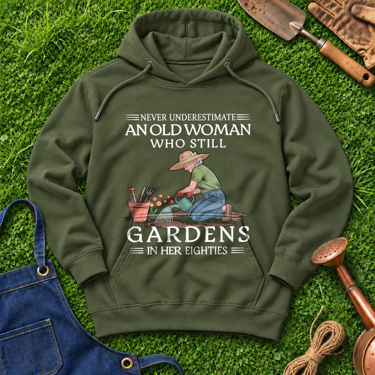 Never Underestimate An Old Woman Who Still Gardens In Her Eighties 01