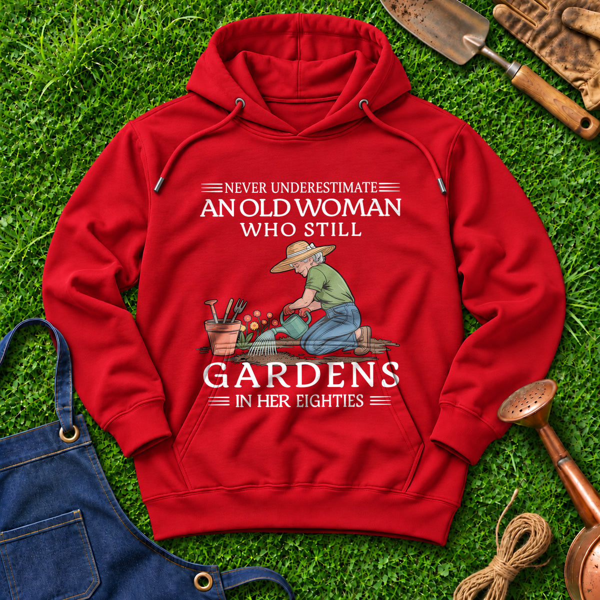Never Underestimate An Old Woman Who Still Gardens In Her Eighties 01