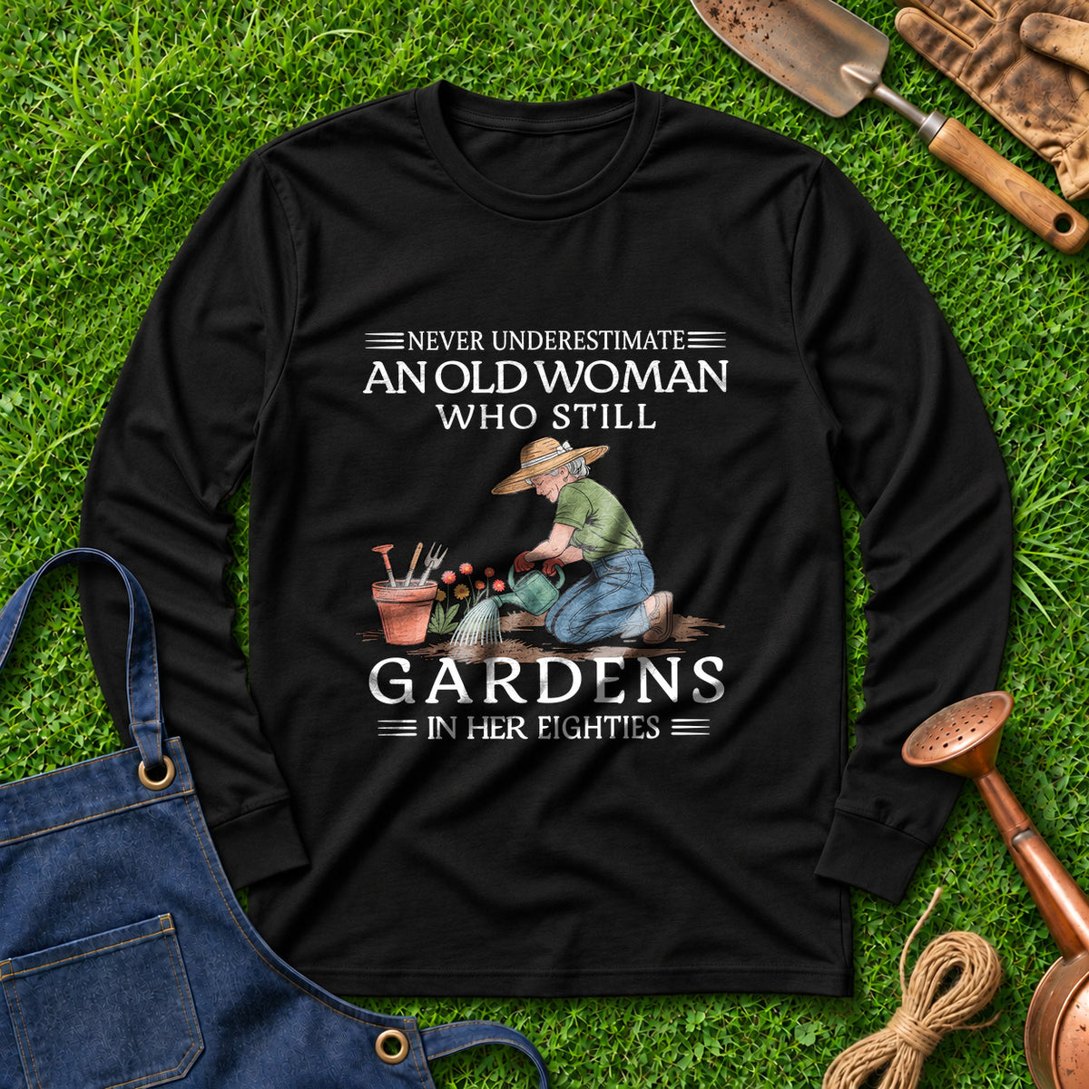 Never Underestimate An Old Woman Who Still Gardens In Her Eighties 01