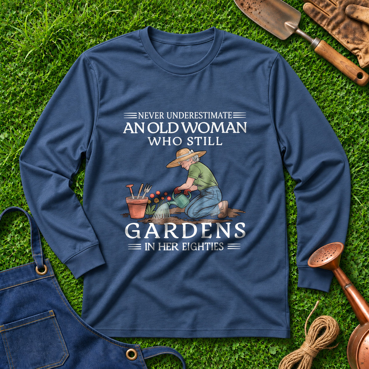 Never Underestimate An Old Woman Who Still Gardens In Her Eighties 01
