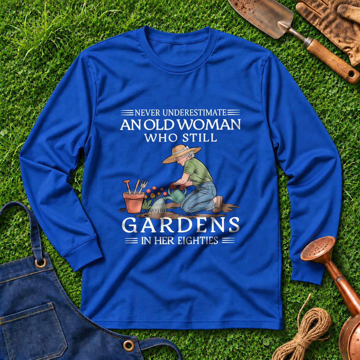 Never Underestimate An Old Woman Who Still Gardens In Her Eighties 01