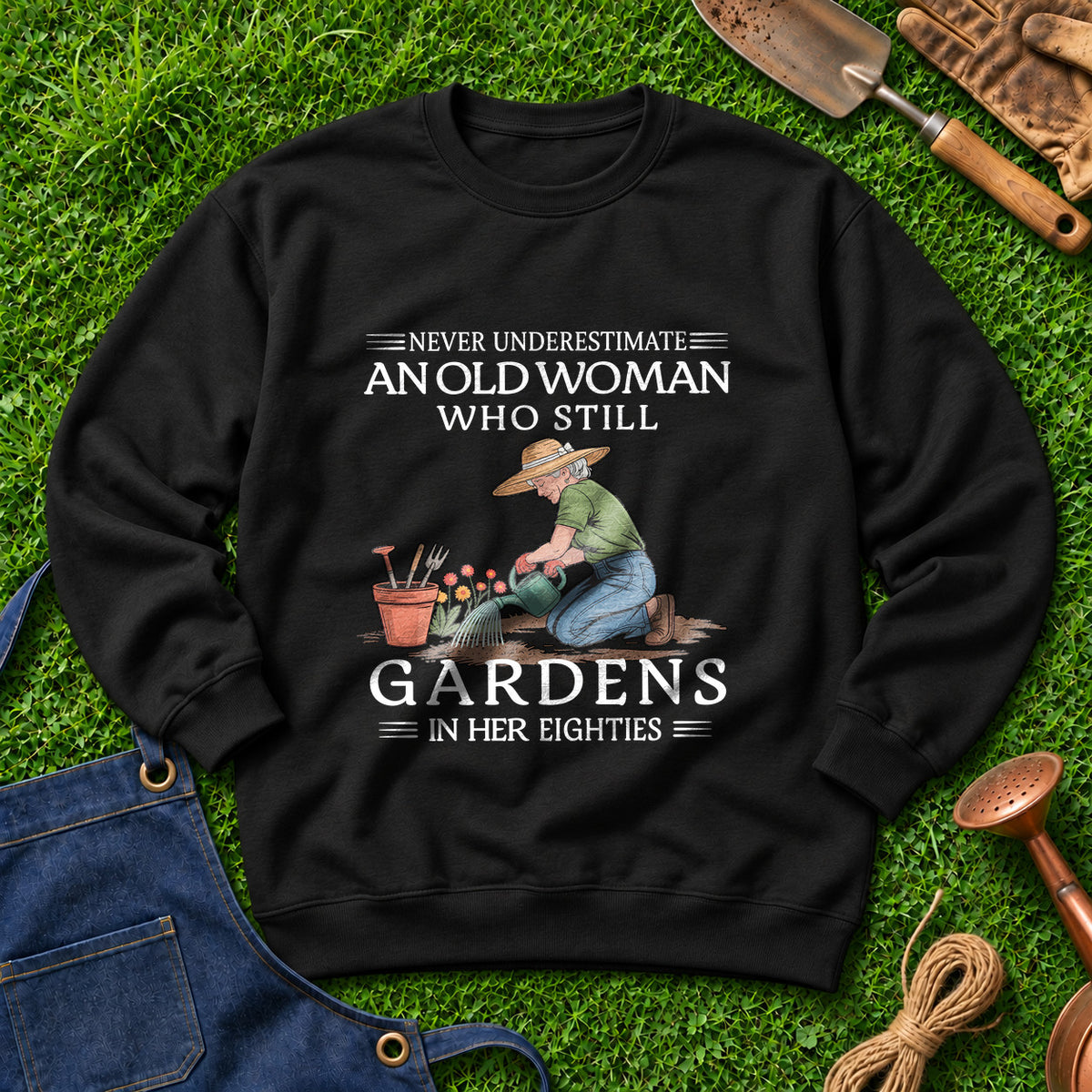 Never Underestimate An Old Woman Who Still Gardens In Her Eighties 01
